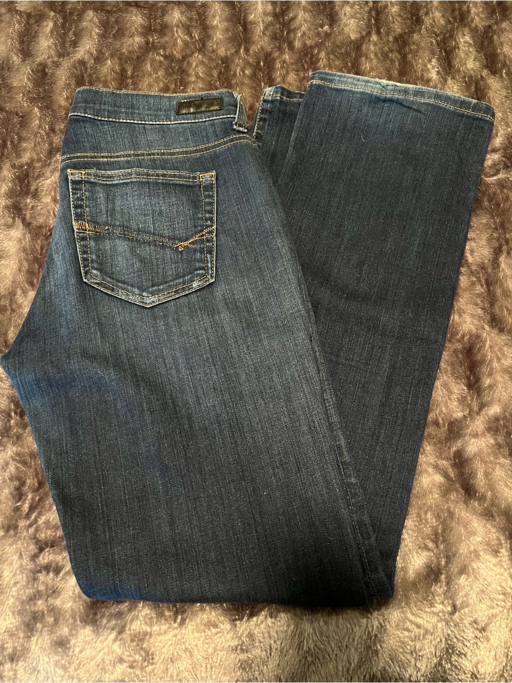 BKE Reserve, Dark Blue Women’s Peyton Bootcut Jeans, size 27R